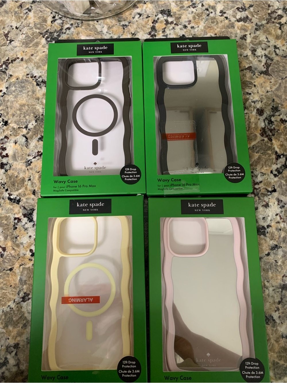 TODAY ONLY**4  Kate Spade Wavy MagSafe iPhone 16max pro